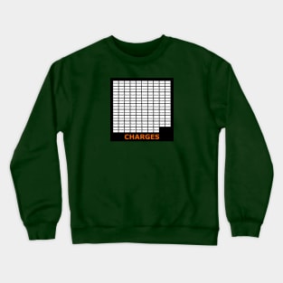 88 FELONY CHARGES - Grid - Back Crewneck Sweatshirt